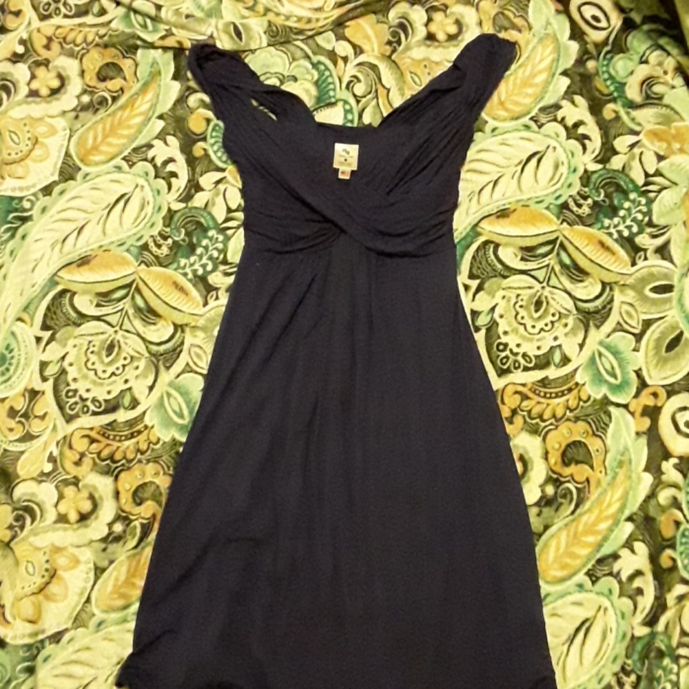 Navy blue dress